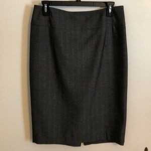 Mossimo Grey Stretch Pencil Skirt